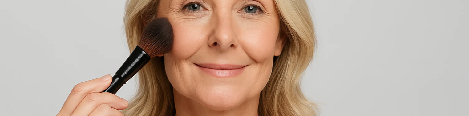 Smink érett bőrre – tippek és termékek a tökéletesen egységes arcbőrért