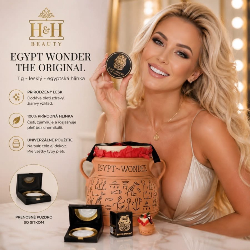 Egypt-WONDER ® EGYIPTOMI CSODA agyagedényben"Az eredeti" - csillámporos púder 5