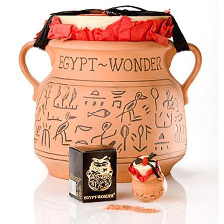 Egypt-WONDER ® EGYIPTOMI CSODA agyagedényben"Az eredeti" - csillámporos púder 1