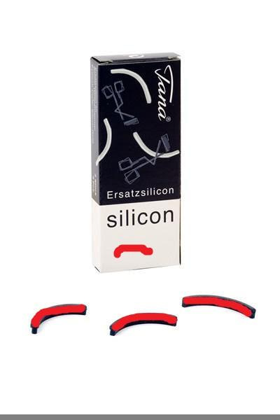 TANA-COSMETICS SZILIKON cserebetét 3 db -PIROS 1