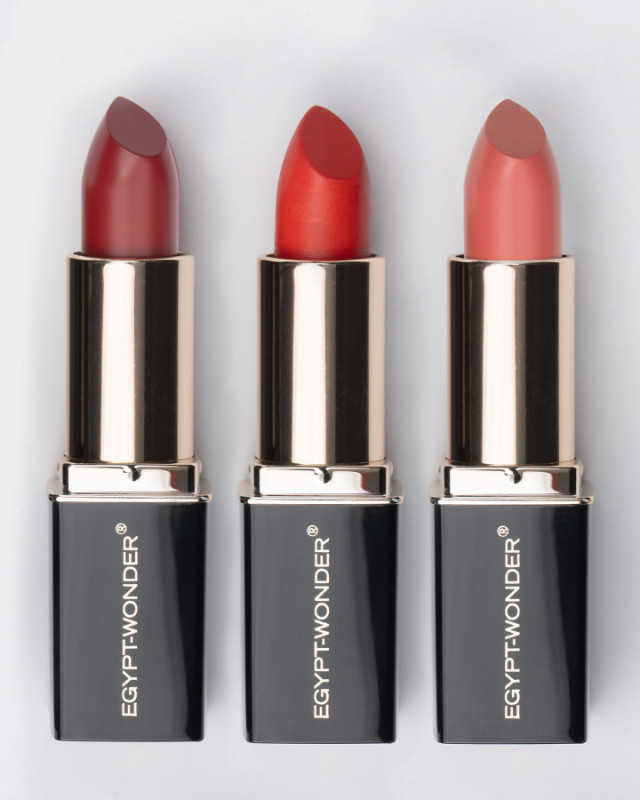 EGYPT WONDER Day+Night Lipstick Set, Cherry, Mulberry és Champagne