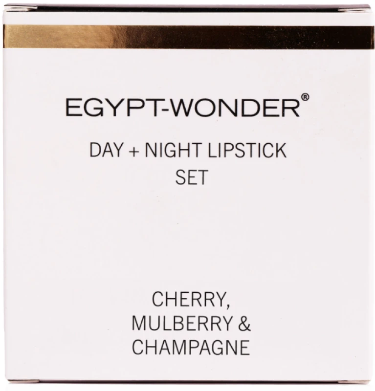 EGYPT WONDER Day+Night Lipstick Set, Cherry, Mulberry és Champagne 1