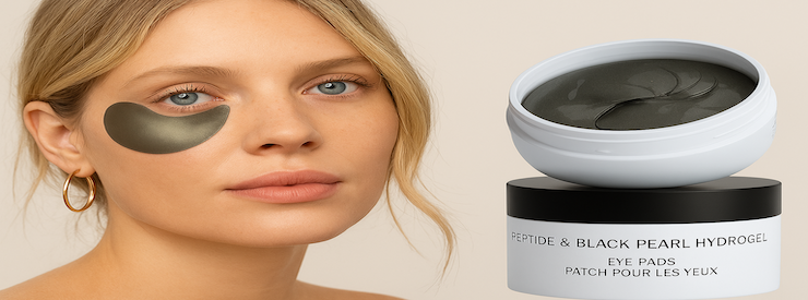 EGYPT WONDER peptid Black Pearl hidrogél szempárnák